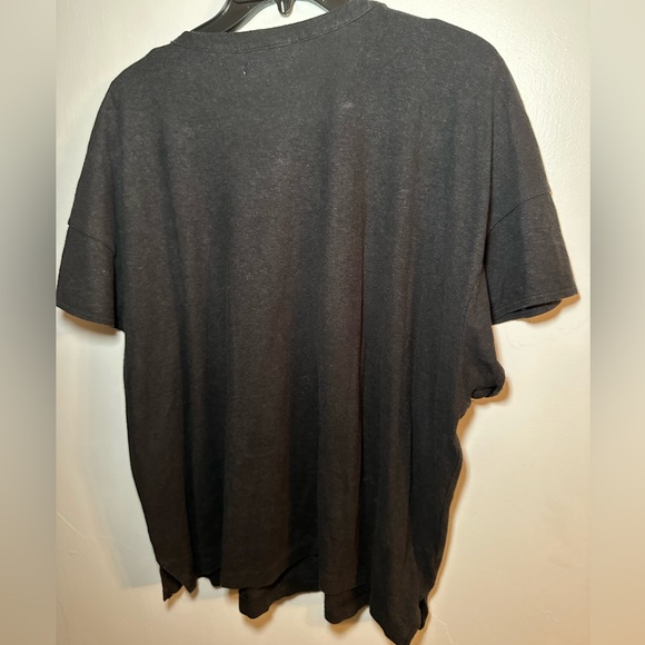 Madewell black henley short sleeve top size XXL - Picture 8 of 9